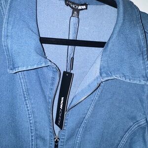 Fashion Nova Blue Maxi Dress